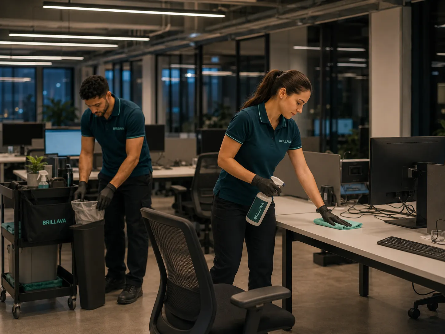 Büro & Kanzlei — professionelle Reinigung